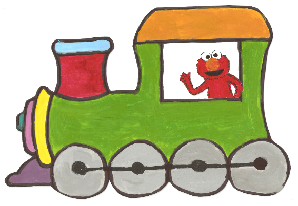 Choo Choo Train with Elmo