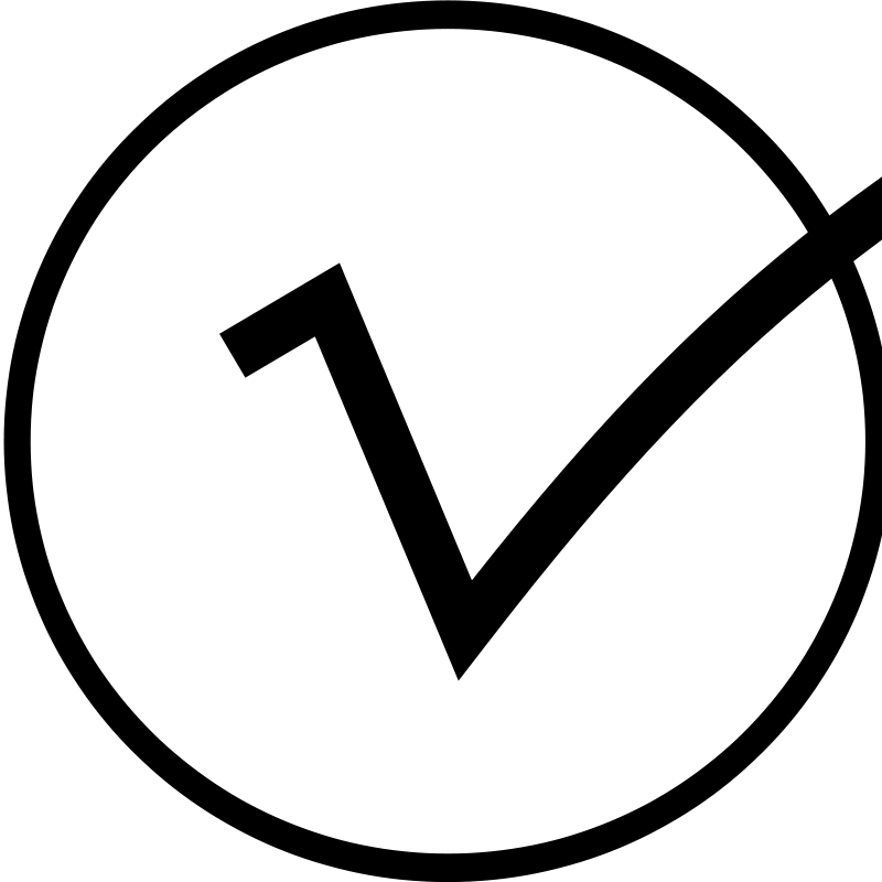 Clipart - checkmark