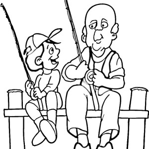 Fishing Pole : Sleepy Fisher. Fishing In The North. Fishing Pole.