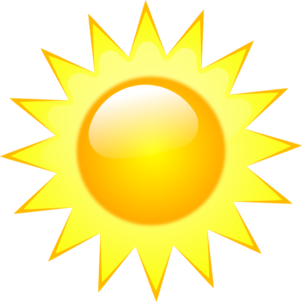 Weather Symbols clip art Free Vector