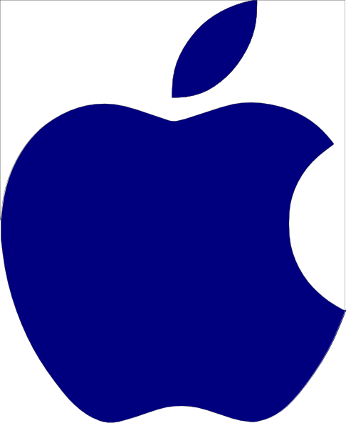 Priest Apple Logo Vector White