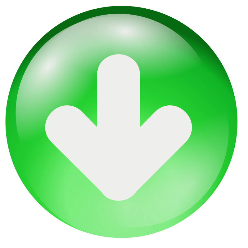 Clipart - Crystal Download Icon
