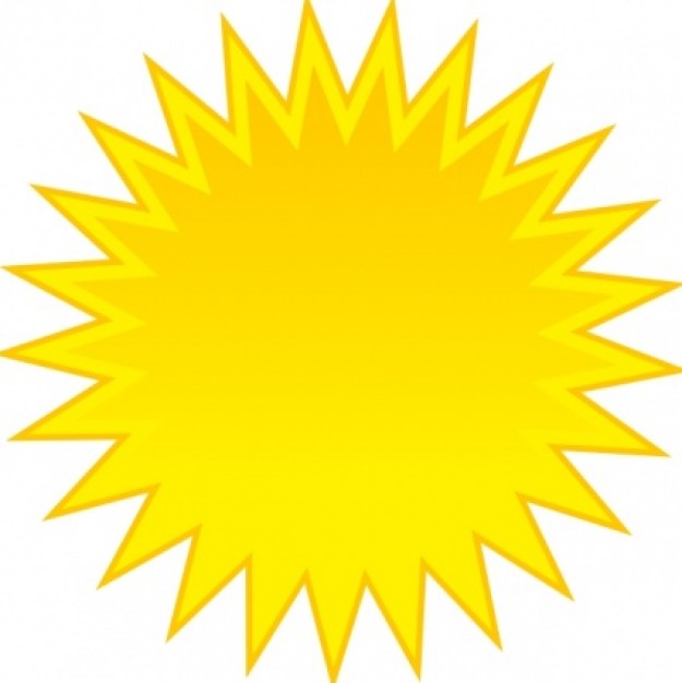 Spite Sun clip art | Download free Vector