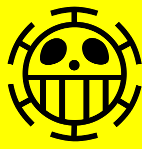Trafalgar Law Logo clip art free vector