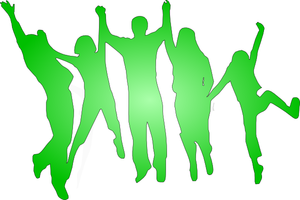 Animated Cheering Clipart