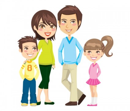 Big Family Clipart