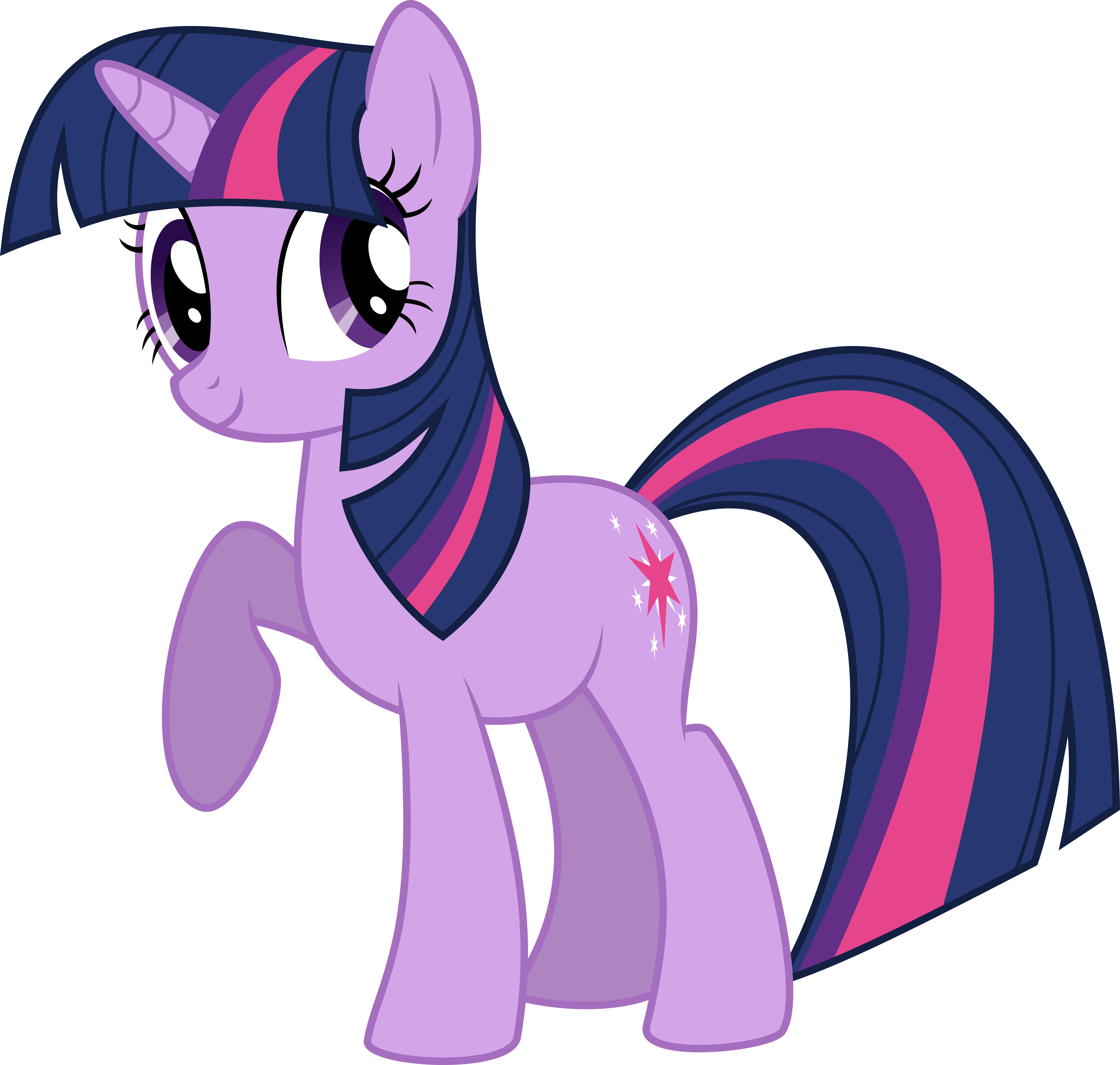 My Little Pony vector - surprised Twilight Sparkle by Krusiu42 on ...