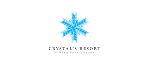 25 Simple Yet Creative Designs of Snowflake Logo | Naldz Graphics