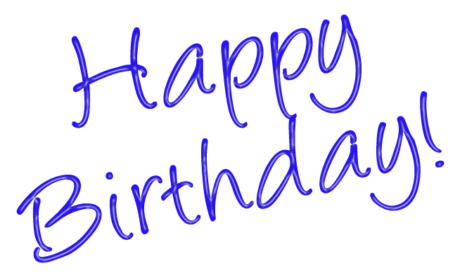 Free clipart of happy birthday