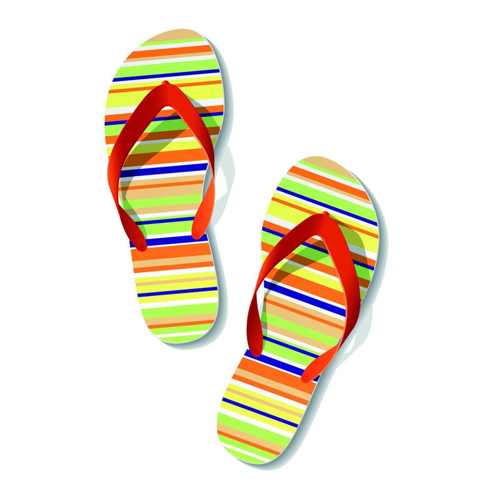 Summer sandals 01 vector Free Vector / 4Vector - ClipArt Best - ClipArt ...