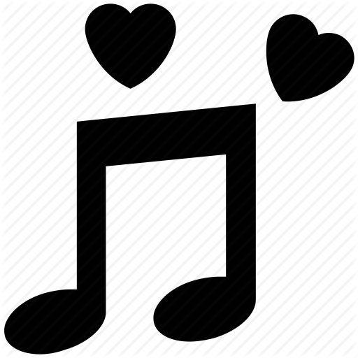 Love music, love songs, music sign, musical note, romantic music ...