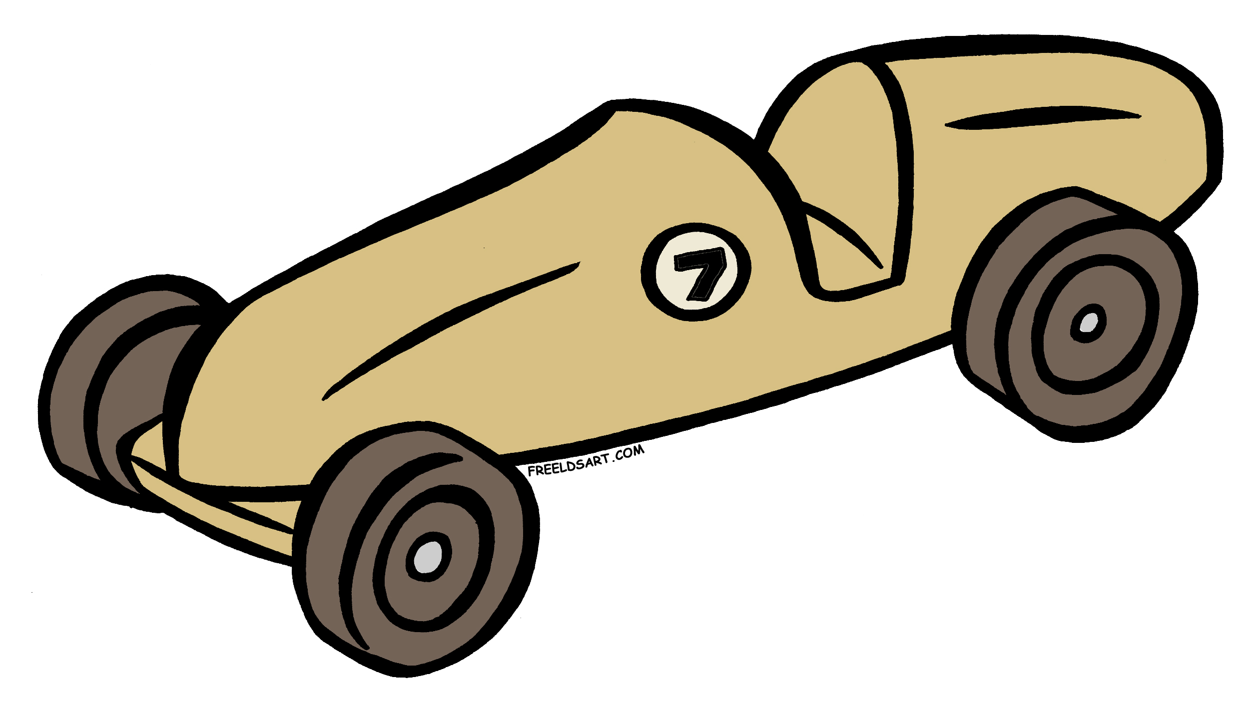 Clip Art Derby Car Clipart