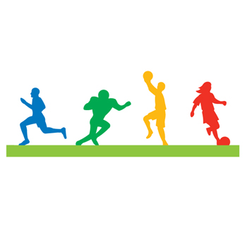 Sports-themed Border Clipart