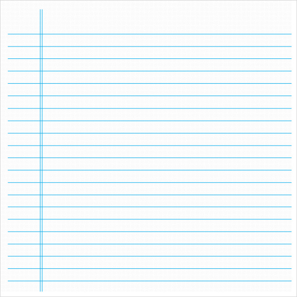 Notebook paper templates | Print Paper Templates