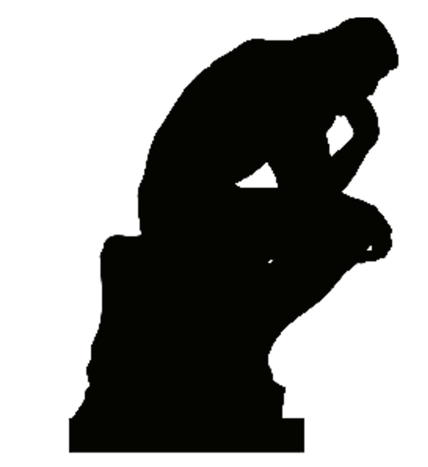 Thinker Clipart