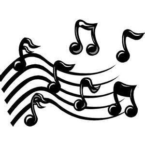 Music notes cartoon musical notes clip art clipart image #3799