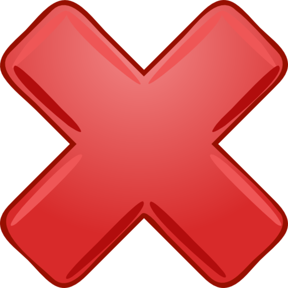 Red X Mark Clipart - Free to use Clip Art Resource