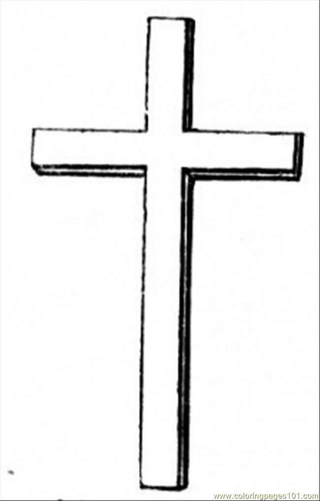 Coloring Pages Download Cross Pictures To Color New At Concept ...