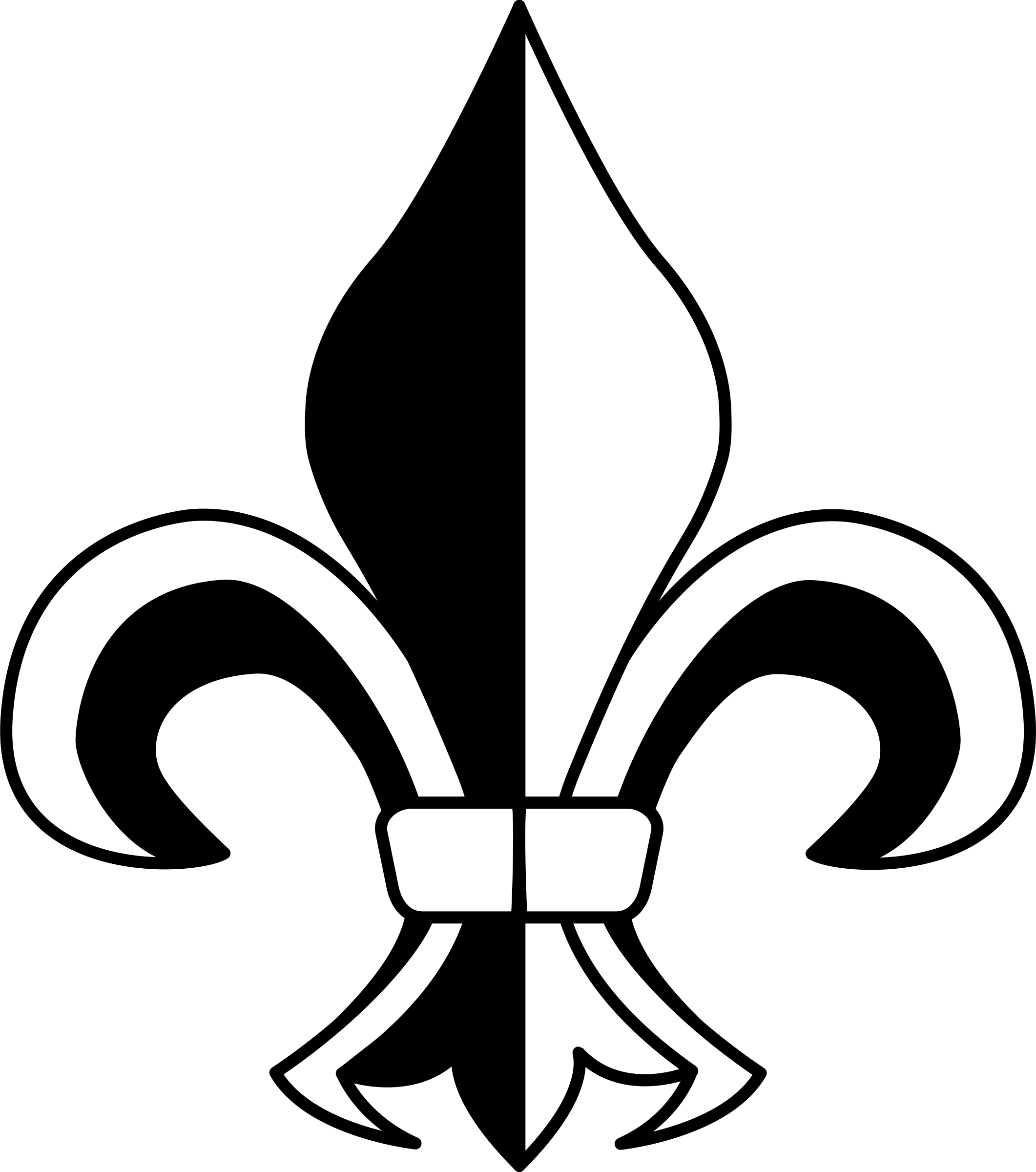 Clipart - Fleur-de-lis