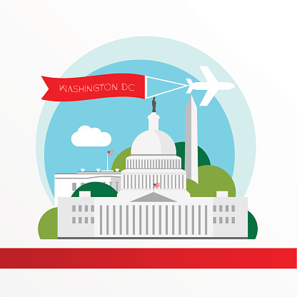 White House Washington Dc Clip Art, Vector Images & Illustrations ...
