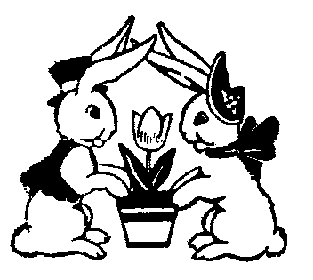 Free Easter Cottontail Clipart - Public Domain Holiday/Easter clip ...