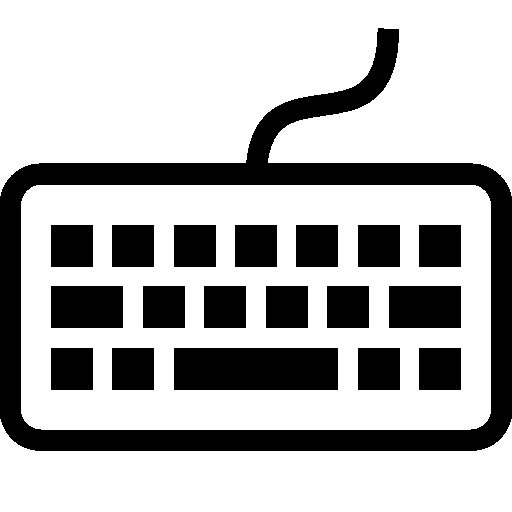 Computer Hardware Keyboard Icon | iOS 7 Iconset | Icons8
