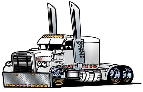 38+ Big Rig Clipart