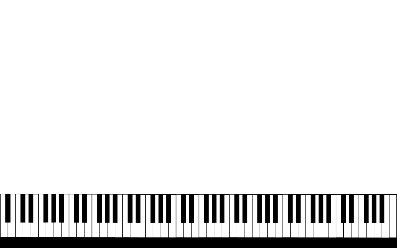 Piano Keys Clip Art - Tumundografico