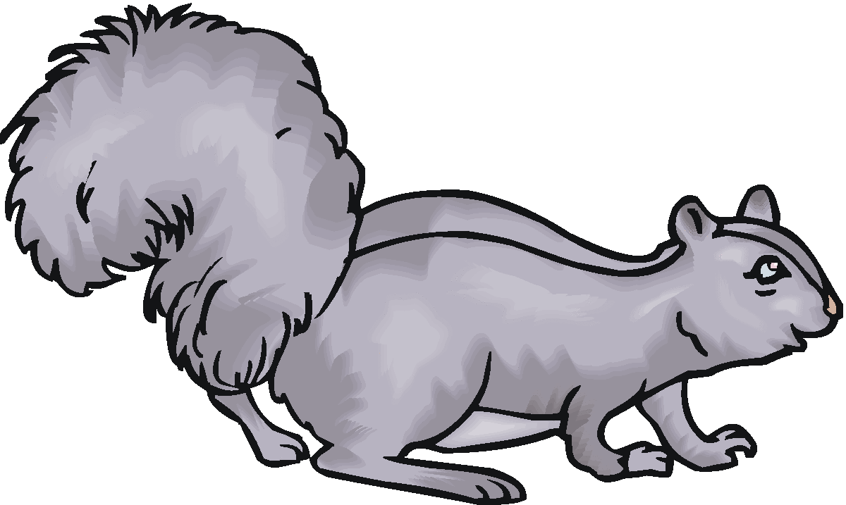 Running Squirrel Clipart