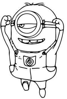 Dibujo, Minions and Google