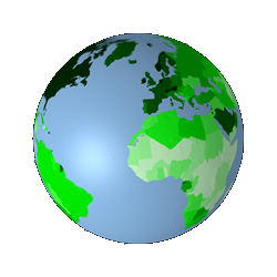 3D Interactive Earth Globe