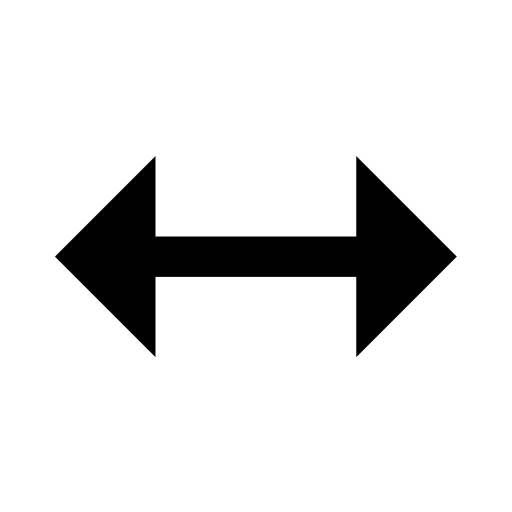 Double arrow clip art