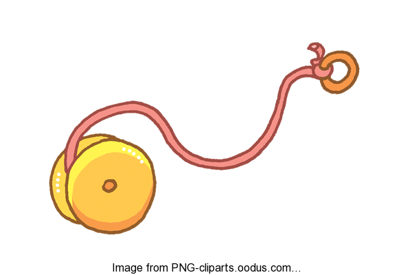 Yo Yo Black Line Clipart
