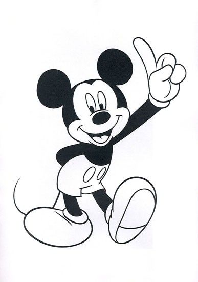 Disney Mickey And Minnie Heads Coloring Pages - AZ Coloring Pages