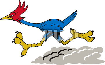 Roadrunner Clipart, - Free Clipart Images