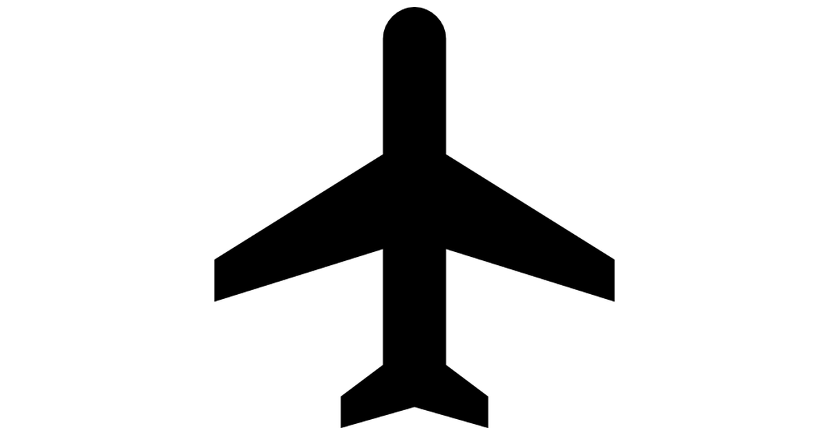 Airplane mode on symbol - Free technology icons