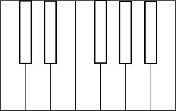 Pictures Of A Piano Keyboard | Free Download Clip Art | Free Clip ...