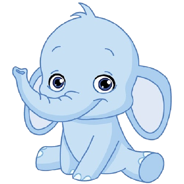 Cute Baby Elephant Clip Art – Clipart Free Download