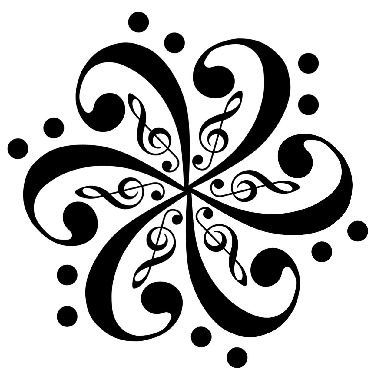 treble clef wallpaper - www.
