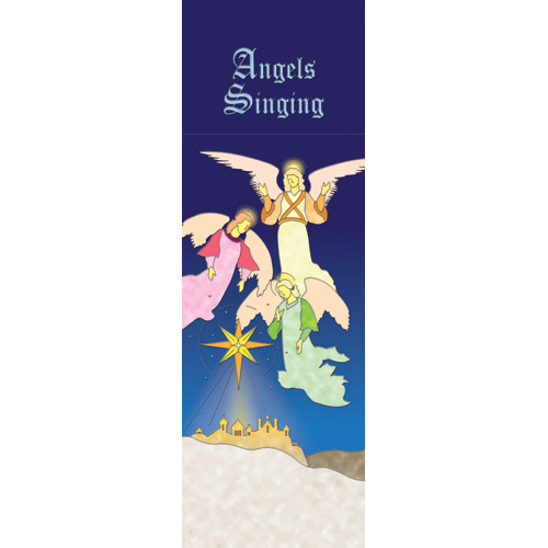Nativity - Angels Singing - Indoor Banner-