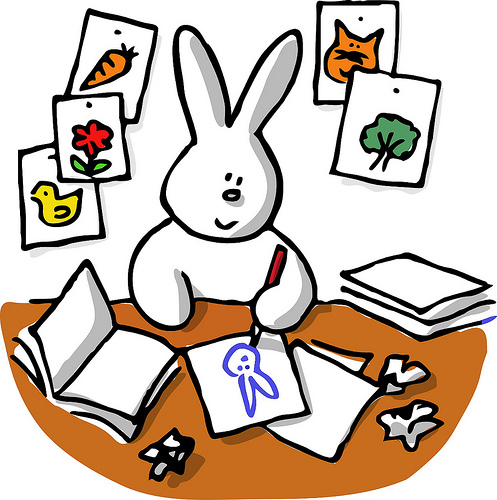 floating rabbit: a word from the burrow: Grounded