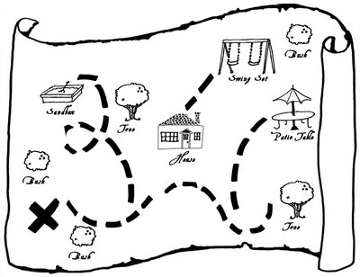 Imgs For > Treasure Map Templates For Children