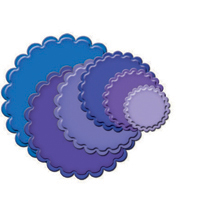 Classic Scalloped Circles SM