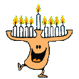 Chanukah, Happy Hanukkah, Lighting Menorah Candles and Spinning ...