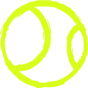 Tennis Ball Icon clip art - vector clip art online, royalty free ...