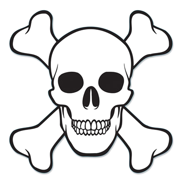 Pirate Skull And Bones - ClipArt Best
