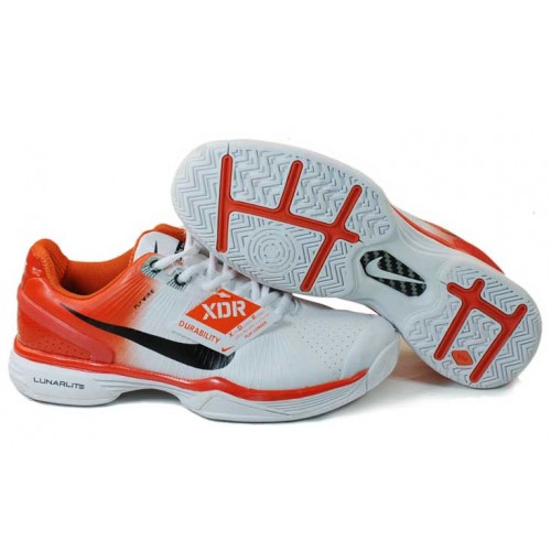 Nike Mens Tennis Shoes Roger Federer shoes White Red shoes NBA Nike