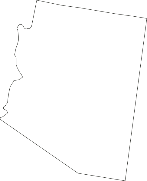 Arizona clipart outline