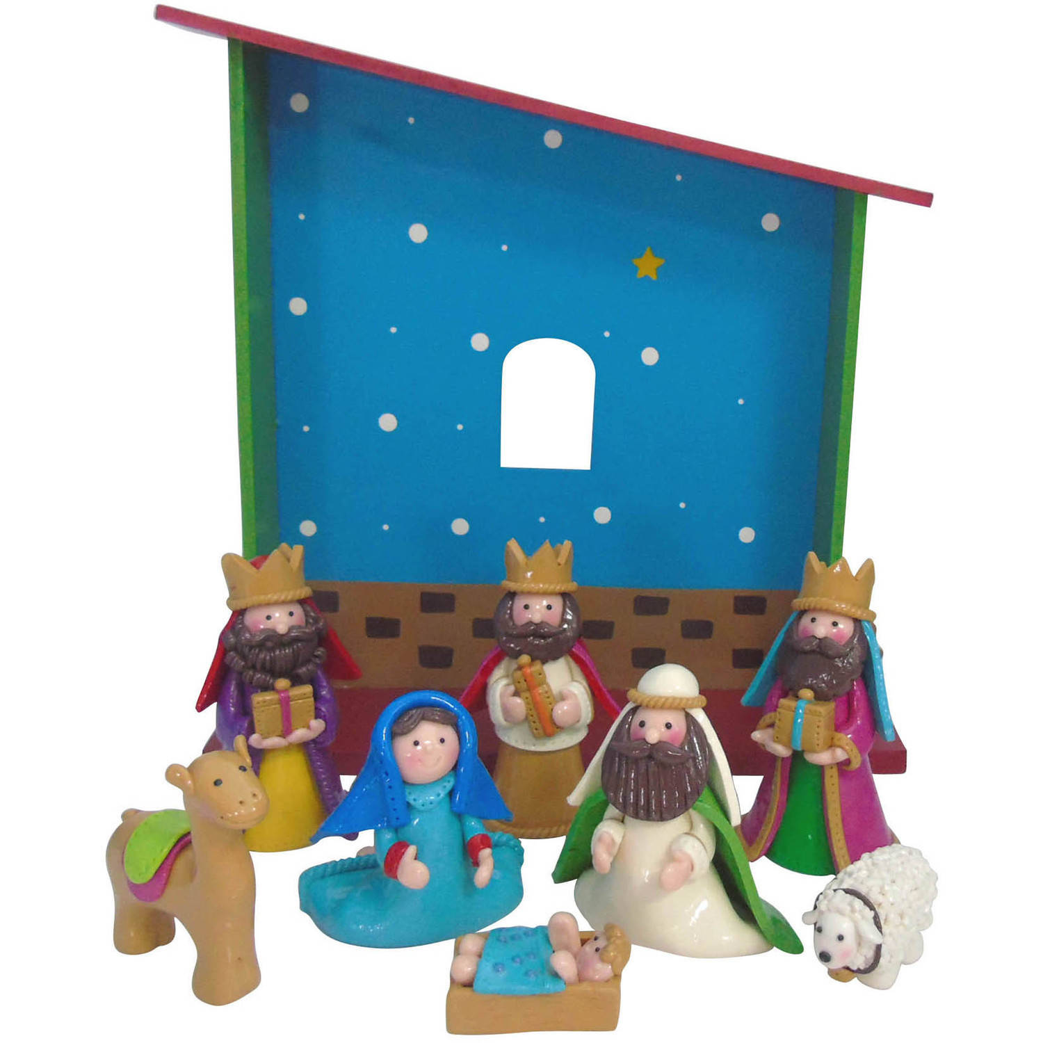 Holiday Time Christmas Village 5" Battery Operated Holiday ...