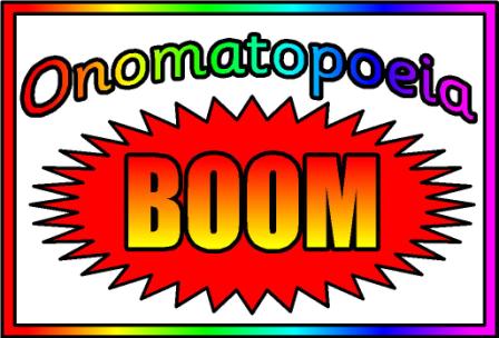 Onomatopoeia Clipart